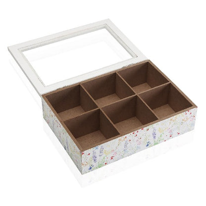 Scatola da tè in legno Blume (17 x 7 x 24 cm)