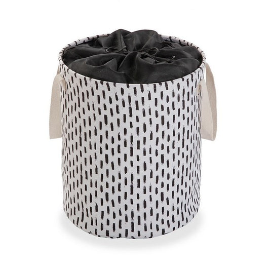 Laundry Basket Lauren Textile (33 x 50 x 33 cm)