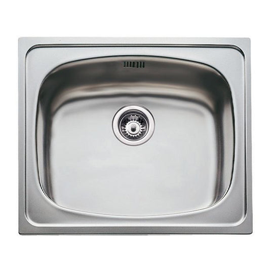 Sink with One Basin Teka Stainless steel