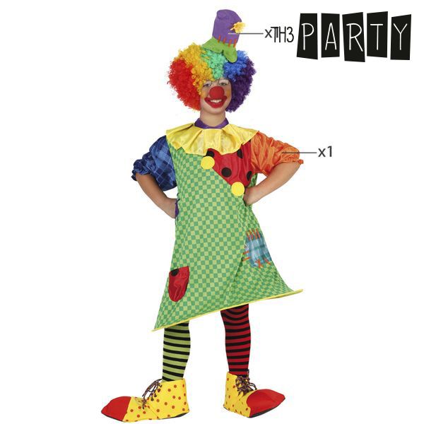 Costume per Bambini Clown femminile