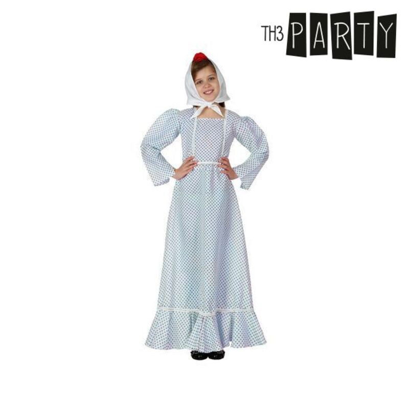 Costume da Donna madrilena per Bambini Blu