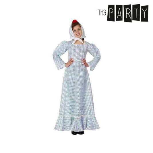 Costume da Donna madrilena per Bambini Blu