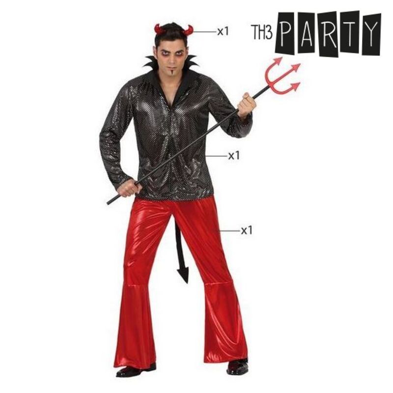 Costume for Adults Male Demon (3 pcs)