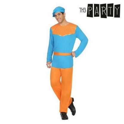 Costume for Adults Haystack Blue 4 pcs