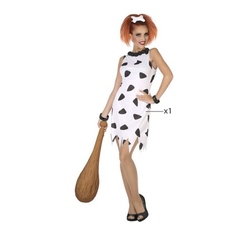 Costume per Adulti Cavernicolo Bianco (1 pz)