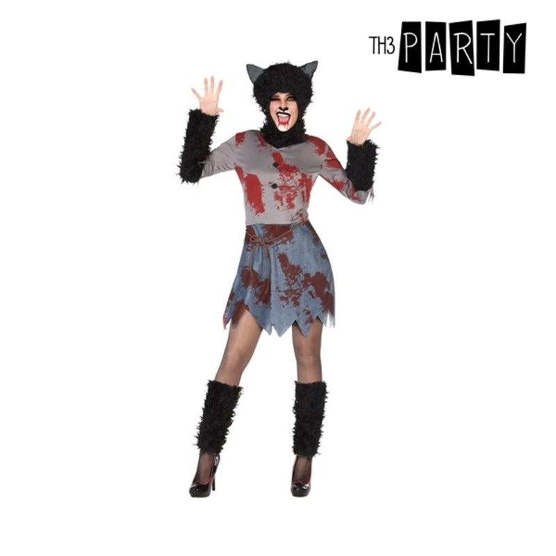 Costume per Adulti Lupo Rosso (3 pz)