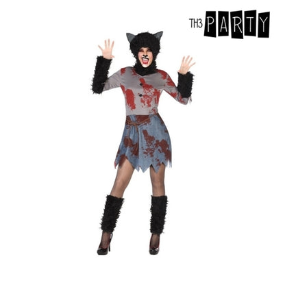 Costume per Adulti Lupo Rosso (3 pz)