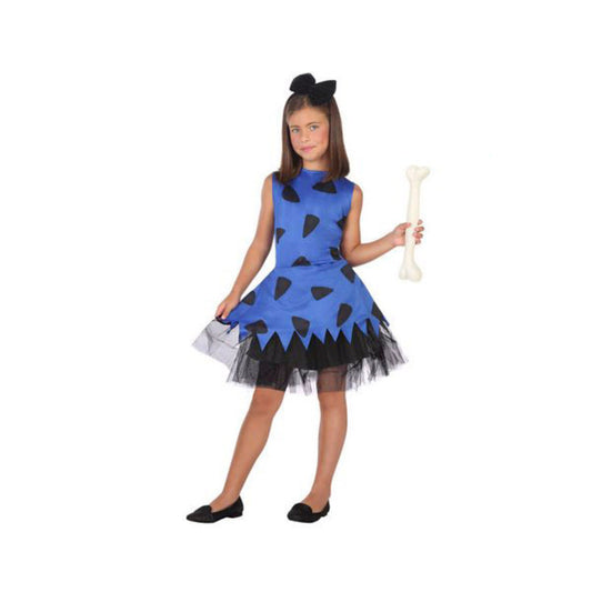 Costume per Bambini Cavernicolo Blu (2 pz)