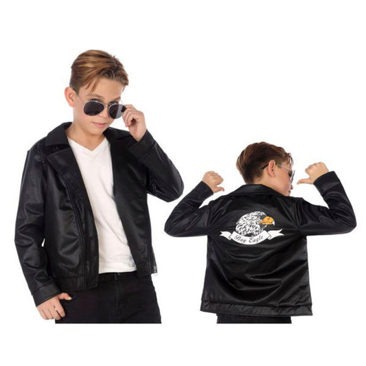 Costume for Children Grease Black (1 pc)