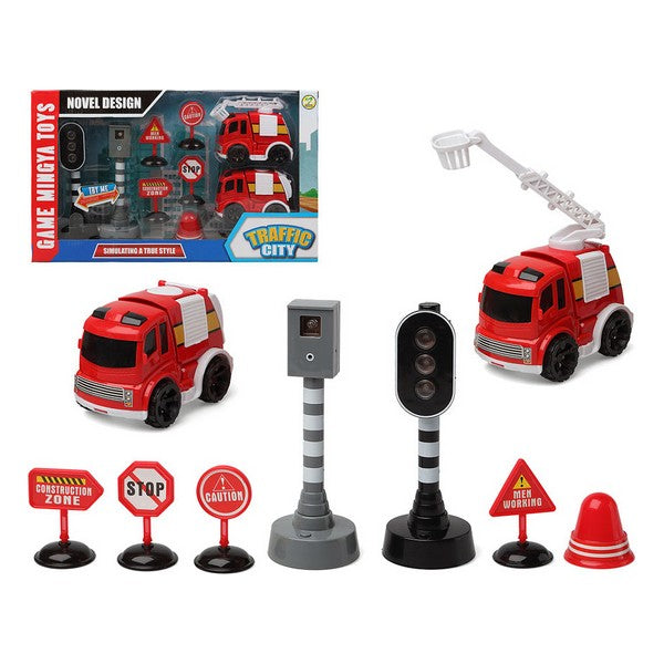 Set Vigili del Fuoco Traffic City 112840 (9 pz)