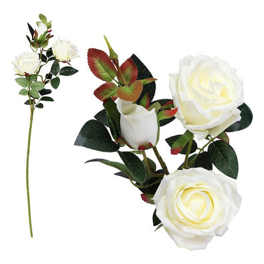 Stelo di 3 Rose 113250 Bianco (60 Cm)