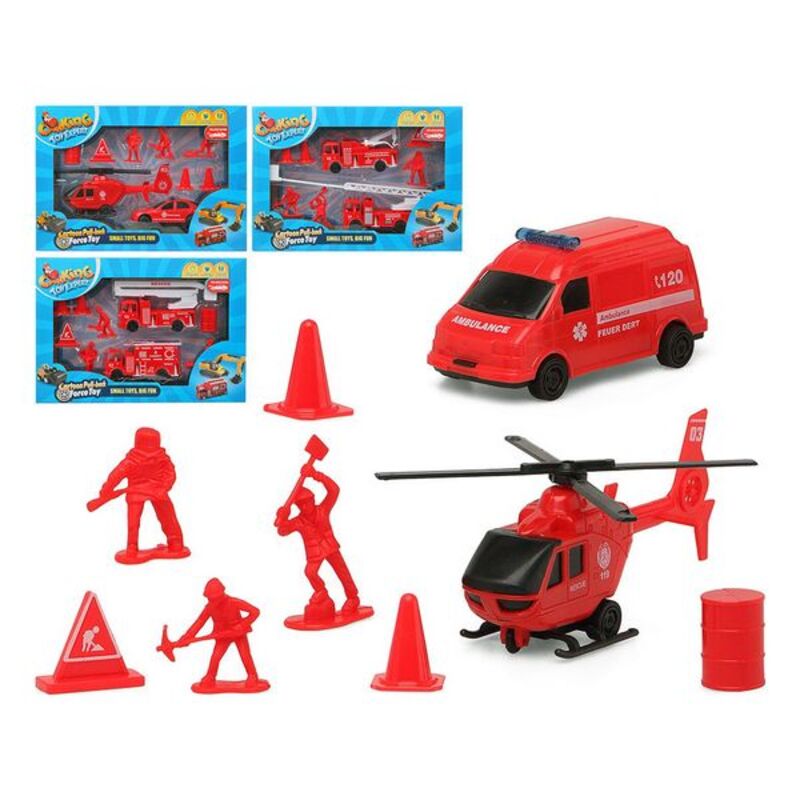 Set da gioco per veicoli Rosso