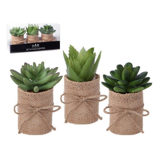 Pianta Decorativa 119626 Verde (3 Pz)