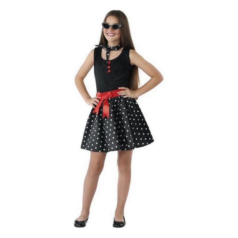 Costume per Bambini Anni '60 Nero