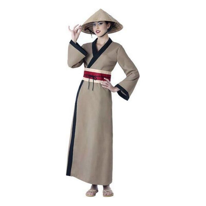 Costume per Donna Cinese per Adulti Marrone