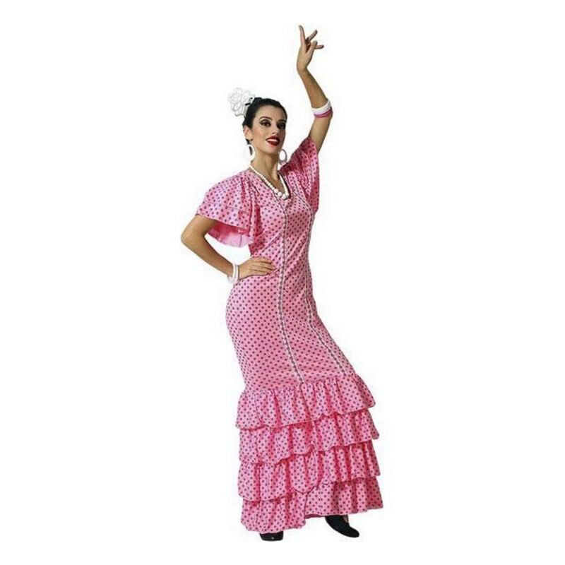 Costume per Adulti Sivigliano Rosa