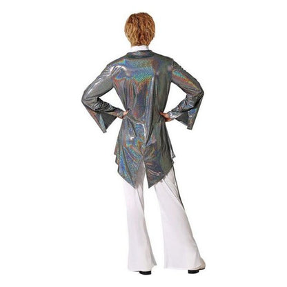 Costume per Adulti Rock star Argento