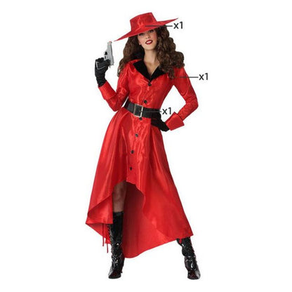 Costume per adulto Eroe dei fumetti Rosso