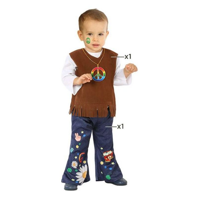 Costume da Hippie per Neonato
