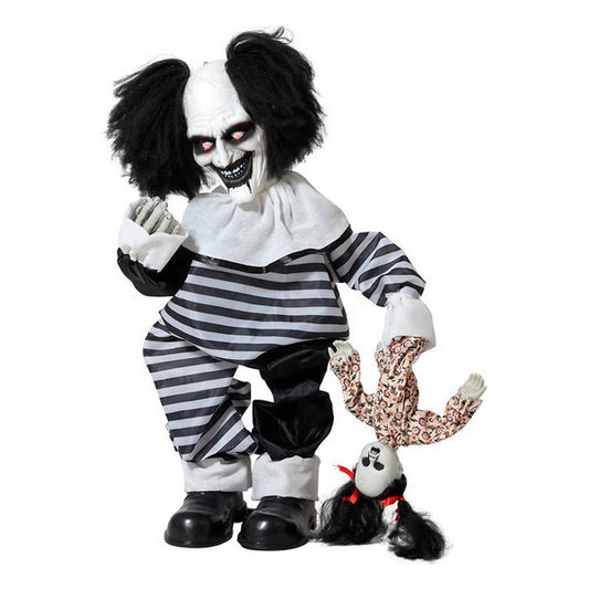 Hanging Clown Halloween Evil male clown (65 X 20 x 80 cm)