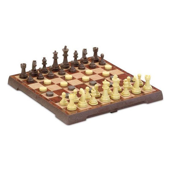 Chess and Checkers Board Cayro Magnetic (24 X 24 cm)