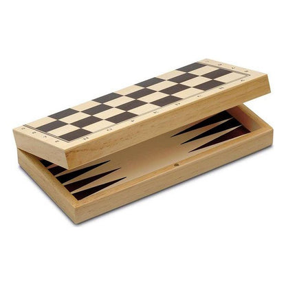 Set Cayro 3-in-1 Scacchi Backgamon Ladies