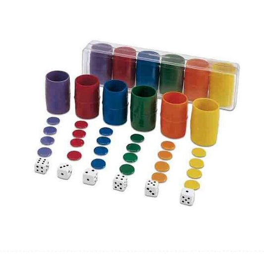 Shaker con contatori Parchís Cayro