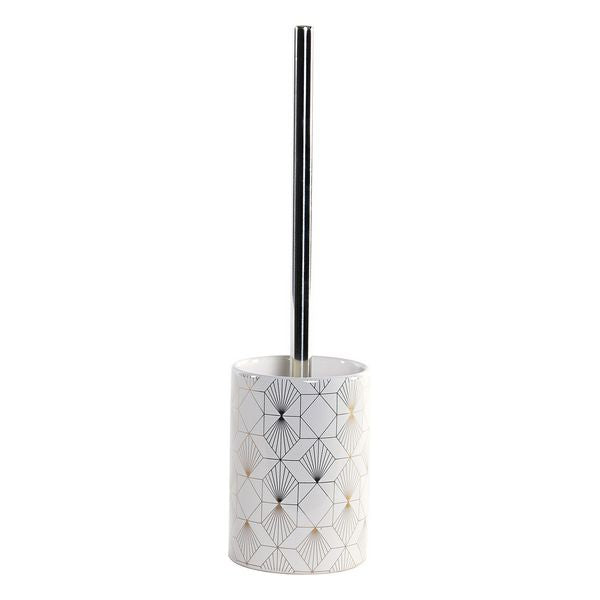 Scopino per WC DKD Home Decor Acciaio inossidabile (9 x 9 x 36 cm)