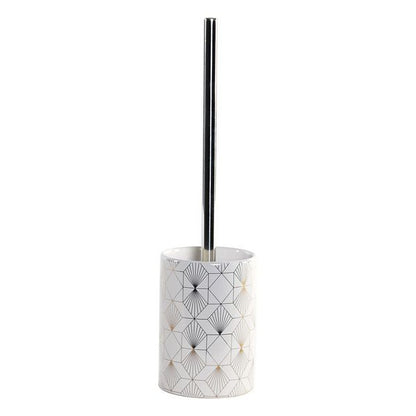 Scopino per WC DKD Home Decor Acciaio inossidabile (9 x 9 x 36 cm)