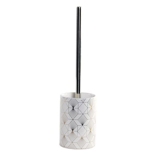 Toilet Brush DKD Home Decor Stainless steel (9 x 9 x 36 cm)