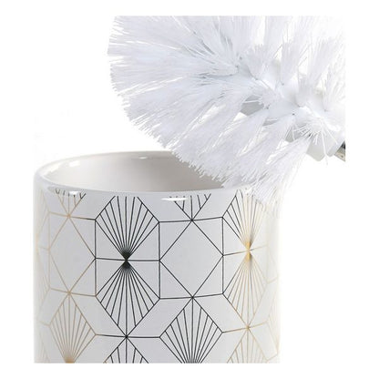 Scopino per WC DKD Home Decor Acciaio inossidabile (9 x 9 x 36 cm)