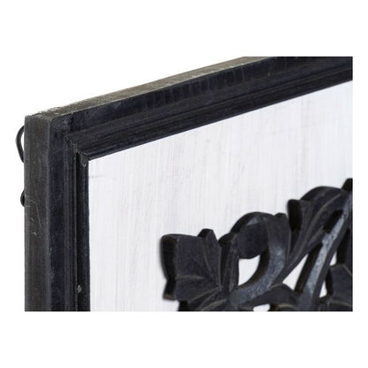 Decorazione da parete DKD Home Decor Legno Arabo (40 x 1 x 40 cm)