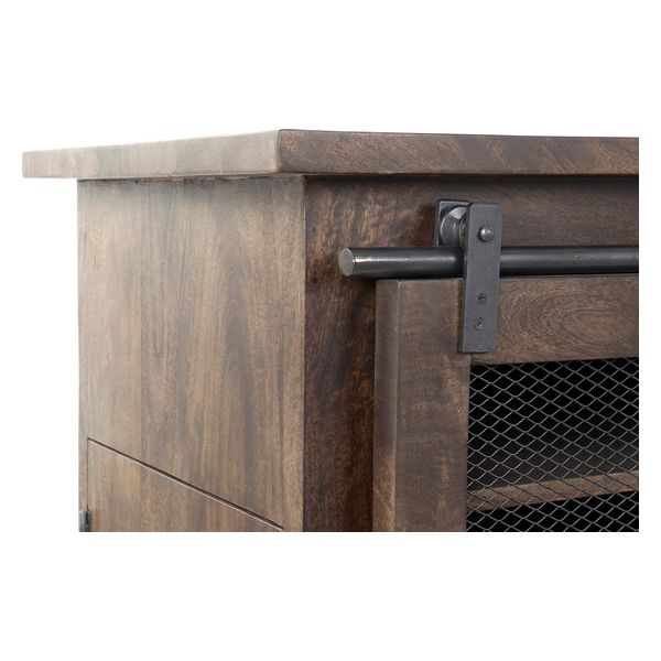 Portabottiglie DKD Home Decor Bottiglie India Con ruote Legno di mango (172 x 50 x 90 cm)
