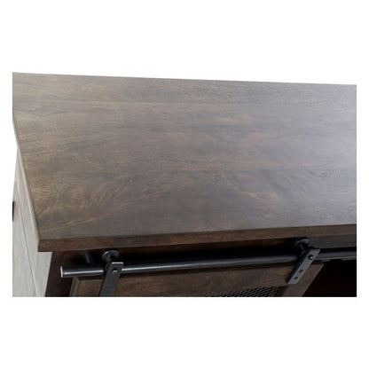 Portabottiglie DKD Home Decor Bottiglie India Con ruote Legno di mango (172 x 50 x 90 cm)