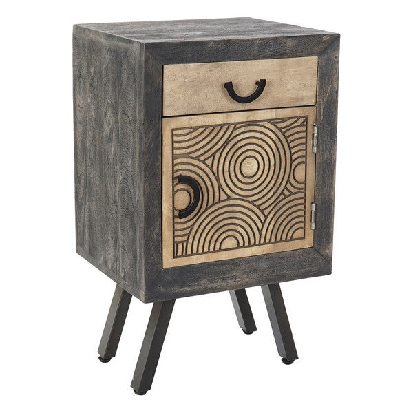 Comodino DKD Home Decor Legno MDF (40 x 37 x 69 cm)