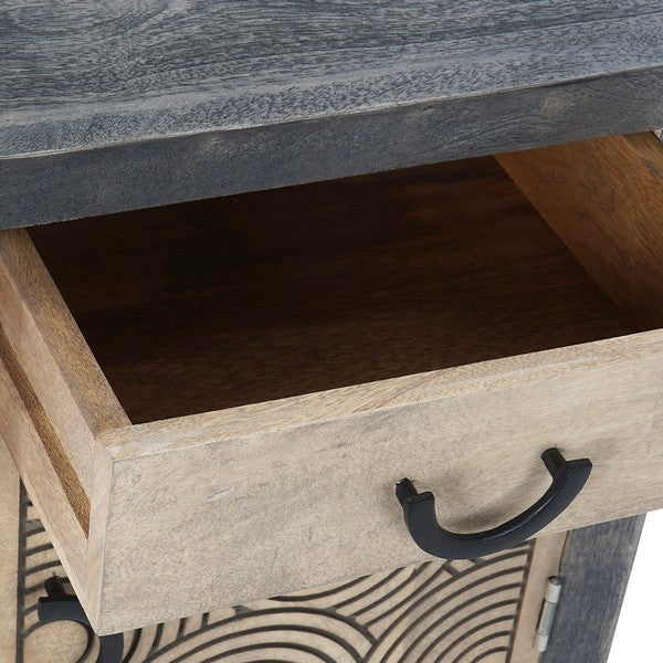 Comodino DKD Home Decor Legno MDF (40 x 37 x 69 cm)