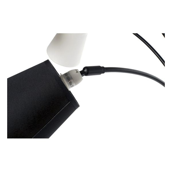Floor Lamp DKD Home Decor Marble Iron With fabric (105 x 30 x 196 cm) (105 x 30 x 196 cm)