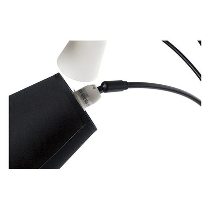 Floor Lamp DKD Home Decor Marble Iron With fabric (105 x 30 x 196 cm) (105 x 30 x 196 cm)