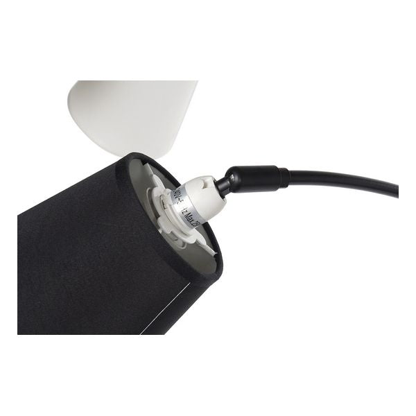Floor Lamp DKD Home Decor Marble Iron With fabric (105 x 30 x 196 cm) (105 x 30 x 196 cm)