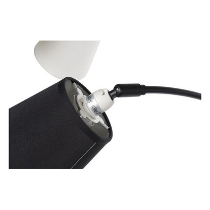 Floor Lamp DKD Home Decor Marble Iron With fabric (105 x 30 x 196 cm) (105 x 30 x 196 cm)
