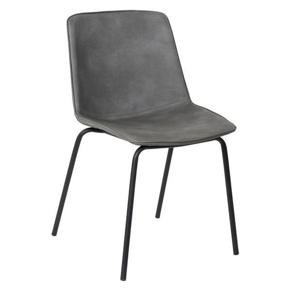 Sedia da pranzo DKD Home Decor Metallo polipropilene Poliuretano (48 x 45 x 81 cm)