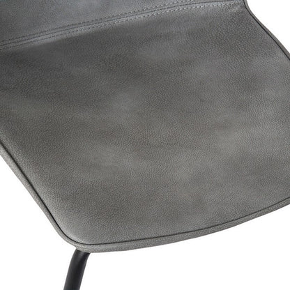 Sedia da pranzo DKD Home Decor Metallo polipropilene Poliuretano (48 x 45 x 81 cm)