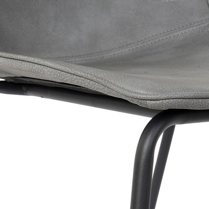 Sedia da pranzo DKD Home Decor Metallo polipropilene Poliuretano (48 x 45 x 81 cm)