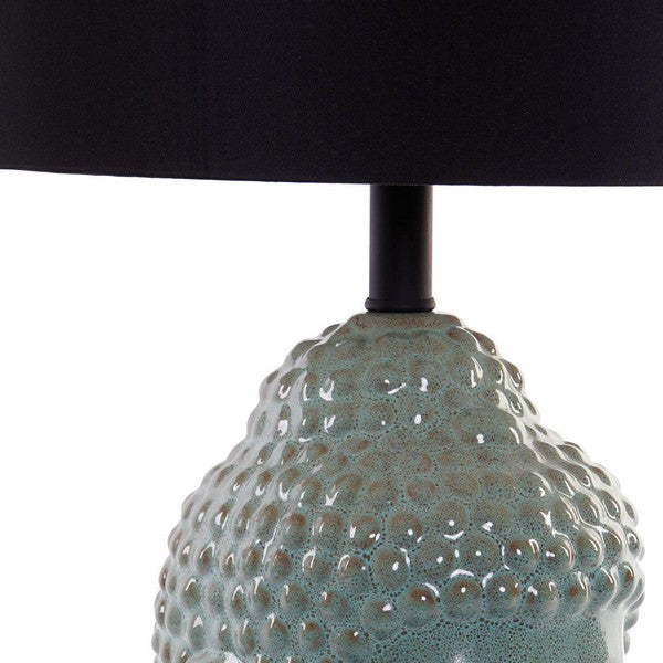 Lampada da scrivania DKD Decorazioni per la casa Poliestere Lino Metallo Ceramica Buddha orientale (40 x 40 x 74 cm)