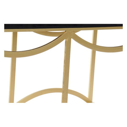 Panca DKD Home Decor Poliestere Velluto Metallo (120 x 40 x 47 cm)