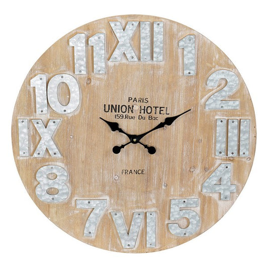 Wall Clock DKD Home Decor Metal MDF Wood (72 x 3 x 72 cm)
