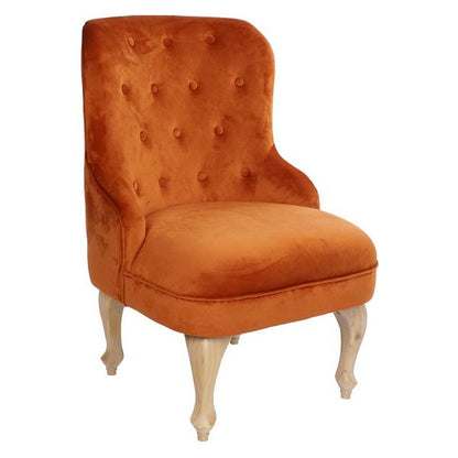Poltrona DKD Home Decor Poliestere Legno (60 x 67 x 92 cm)