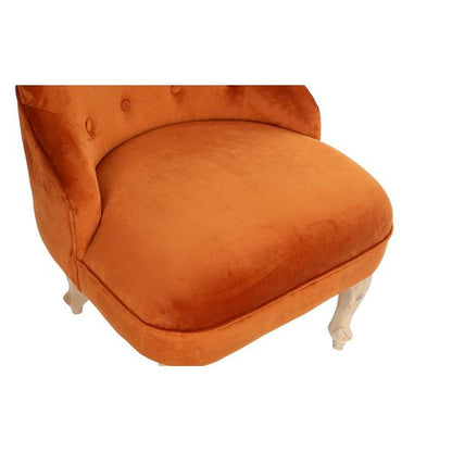 Poltrona DKD Home Decor Poliestere Legno (60 x 67 x 92 cm)