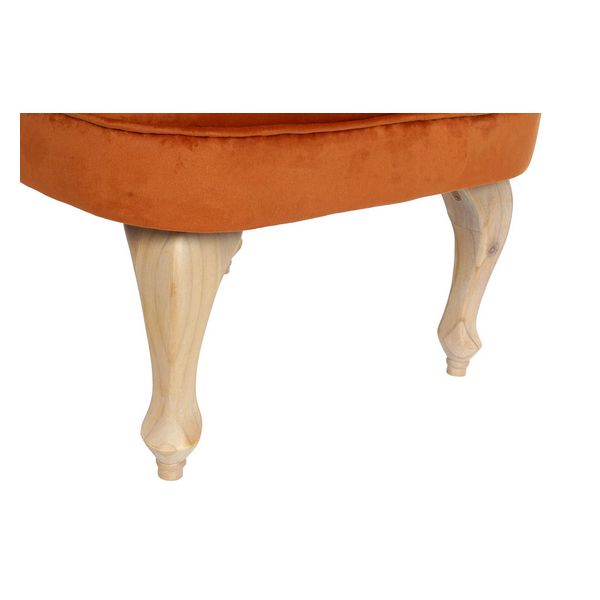 Poltrona DKD Home Decor Poliestere Legno (60 x 67 x 92 cm)