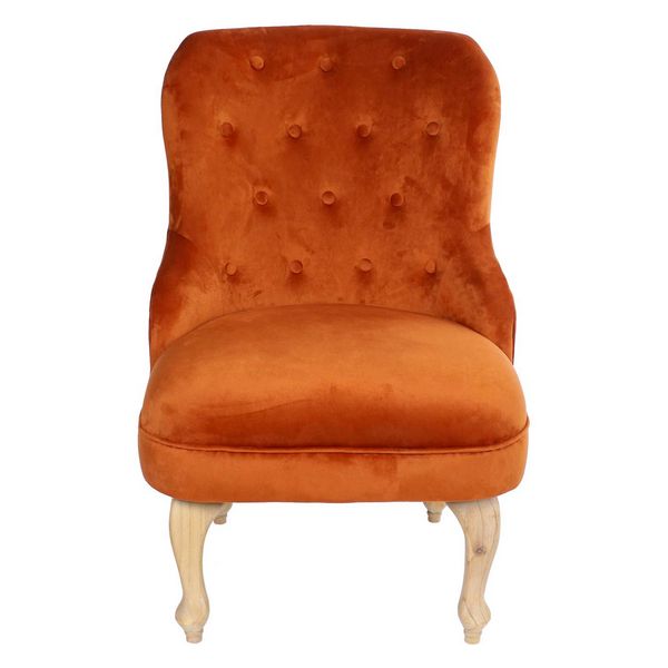 Poltrona DKD Home Decor Poliestere Legno (60 x 67 x 92 cm)